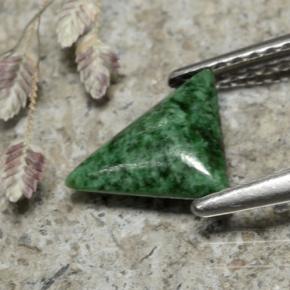 Maw-Sit-Sit Gemstone in 6.8 x 9.3 mm Size for Sale, Maw-Sit-Sit Stone in Green Color