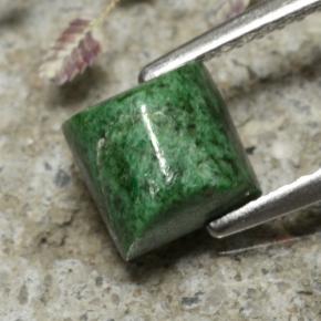 1.70 ct Green Maw-Sit-Sit Stone, Natural Maw-Sit-Sit in Square Cabochon Shape for Sale