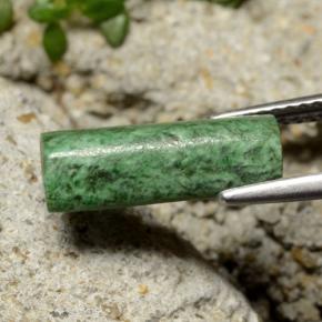 Maw-Sit-Sit Gemstone in 14.7 x 5.6 mm Size for Sale, Maw-Sit-Sit Stone in Green Color