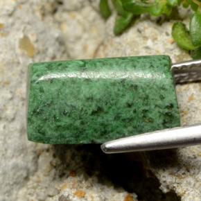 Maw-Sit-Sit Gemstone in 13.3 x 7.9 mm Size for Sale, Maw-Sit-Sit Stone in Green Color