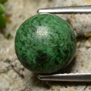 3.7ct Round Cabochon Green Maw-Sit-Sit for sale thumb image of 3.7ct Round Cabochon Green Maw-Sit-Sit (ID: 477722)