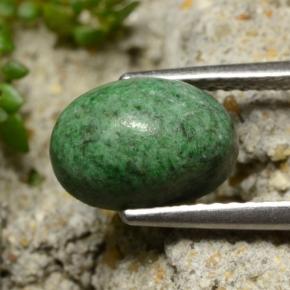 2.89 ct Green Maw-Sit-Sit Stone, Natural Maw-Sit-Sit in Oval Cabochon Shape for Sale