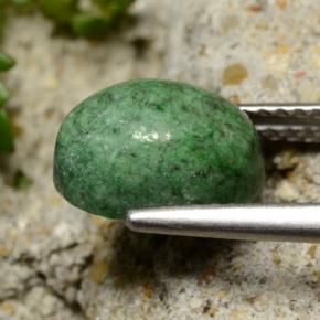 Maw-Sit-Sit Gemstone in 9.8 x 6.9 mm Size for Sale, Maw-Sit-Sit Stone in Green Color