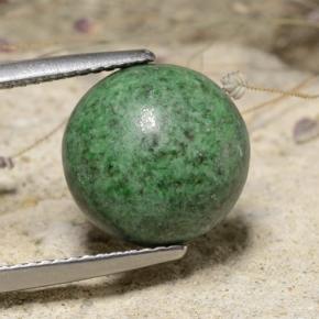 7.2ct Round Cabochon Green Maw-Sit-Sit Gem for sale 7.2ct Round Cabochon Green Maw-Sit-Sit Gem (ID: 477809)