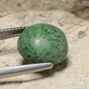 Maw-Sit-Sit Gemstone in 12 mm (calibrated) Size for Sale, Maw-Sit-Sit Stone in Green Color