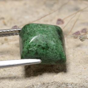 Maw-Sit-Sit Gemstone in 10.3 x 9.7 mm Size for Sale, Maw-Sit-Sit Stone in Green Color