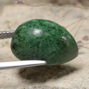 Maw-Sit-Sit Gemstone in 15.9 x 10.3 mm Size for Sale, Maw-Sit-Sit Stone in Green Color