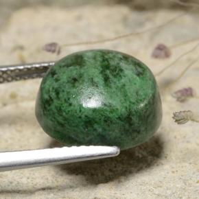 Maw-Sit-Sit Gemstone in 13 mm (calibrated) Size for Sale, Maw-Sit-Sit Stone in Green Color