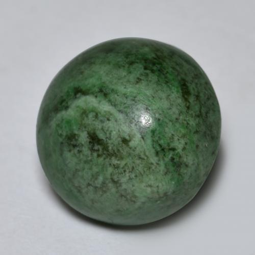 8.95 ct Green Maw-Sit-Sit Stone, Natural Maw-Sit-Sit in Round Cabochon Shape for Sale