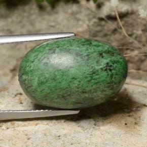 19.55 ct Green Maw-Sit-Sit Stone, Natural Maw-Sit-Sit in Oval Cabochon Shape for Sale