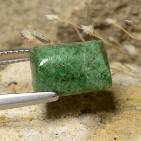 Maw-Sit-Sit Gemstone in 12.1 x 8.8 mm Size for Sale, Maw-Sit-Sit Stone in Deep Green Color