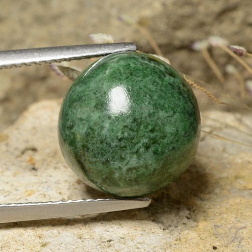 Maw-Sit-Sit rotondo da 10,02 ct, 12,3 mm dal Myanmar, Photo A