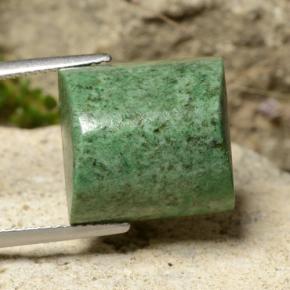 16.76 ct Green Maw-Sit-Sit Stone, Natural Maw-Sit-Sit in Baguette Sugarloaf Cabochon Shape for Sale