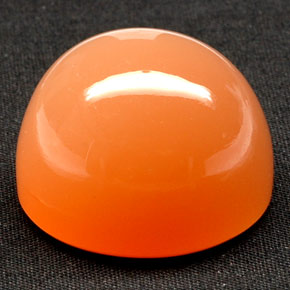 Moonstone Gemstone in 25.6 x 23.1 mm Size for Sale, Moonstone Stone in Orange Color