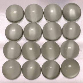 Moonstone Gemstone in 6.5 mm (calibrated) Size for Sale, Moonstone Stone in Cream Color