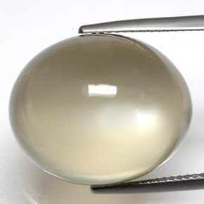 34.52 ct Brown Moonstone Stone, Natural Moonstone in Oval Cabochon Shape for Sale