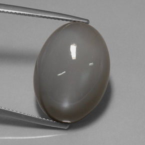 24.44 ct Brown Moonstone Gemstone, Moonstone Gem in Oval Cabochon Shape for Sale.