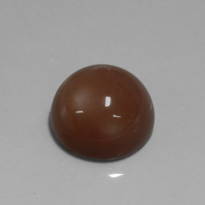 20.19 ct Brown Moonstone Stone, Natural Moonstone in Round Cabochon Shape for Sale