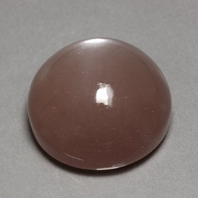 24.70 ct Brown Moonstone Gemstone, Moonstone Gem in Round Cabochon Shape for Sale.