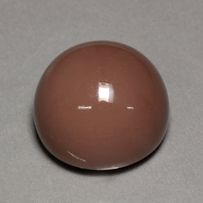 23.20 ct Brown Moonstone Gemstone, Moonstone Gem in Round Cabochon Shape for Sale.