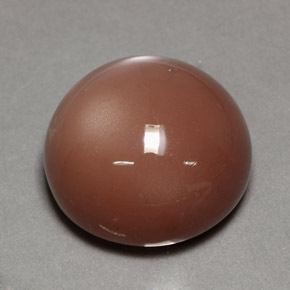 24.39 ct Orange Moonstone Gemstone, Moonstone Gem in Round Cabochon Shape for Sale.