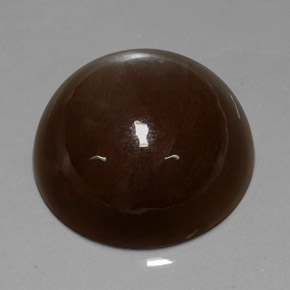 37.22 ct Brown Moonstone Gemstone, Moonstone Gem in Round Cabochon Shape for Sale.