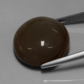 Moonstone Gemstone in 20.1 mm Size for Sale, Moonstone Stone in Mocha Color