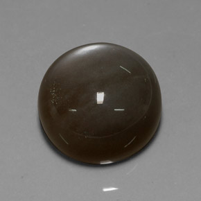 29.60 ct Brown Moonstone Gemstone, Moonstone Gem in Round Cabochon Shape for Sale.