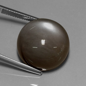 29.60 ct Brown Moonstone Stone, Natural Moonstone in Round Cabochon Shape for Sale