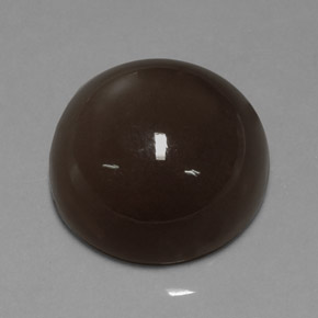 21.32 ct Brown Moonstone Gemstone, Moonstone Gem in Round Cabochon Shape for Sale.