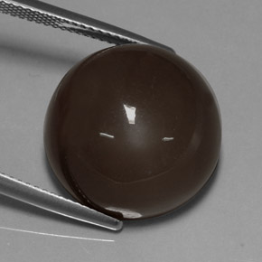 21.32 ct Brown Moonstone Stone, Natural Moonstone in Round Cabochon Shape for Sale