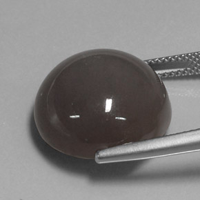 Moonstone Gemstone in 17 mm Size for Sale, Moonstone Stone in Mocha Color