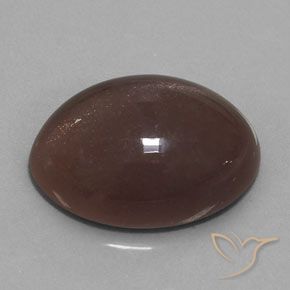 20.00 ct Brown Moonstone Stone, Natural Moonstone in Oval Cabochon Shape for Sale