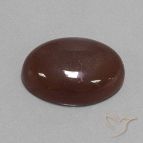 21.08 ct Brown Moonstone Stone, Natural Moonstone in Oval Cabochon Shape for Sale