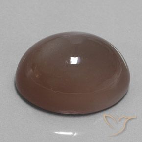 29.70 ct Brown Moonstone Stone, Natural Moonstone in Oval Cabochon Shape for Sale