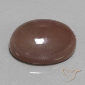 23.37 ct Brown Moonstone Stone, Natural Moonstone in Oval Cabochon Shape for Sale