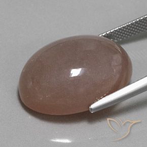 Moonstone Gemstone in 22.2 x 16.1 mm Size for Sale, Moonstone Stone in Light Brown Color