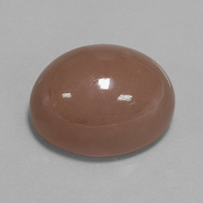27.02 ct Brown Moonstone Stone, Natural Moonstone in Oval Cabochon Shape for Sale