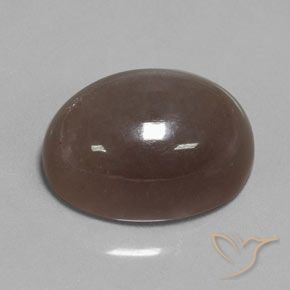 30.12 ct Brown Moonstone Stone, Natural Moonstone in Oval Cabochon Shape for Sale