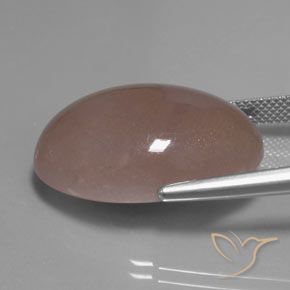 Moonstone Gemstone in 25 x 18 mm (calibrated) Size for Sale, Moonstone Stone in Light Brown Color