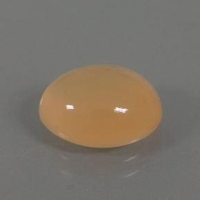3.70 ct Golden Moonstone Stone, Natural Moonstone in Oval Cabochon Shape for Sale