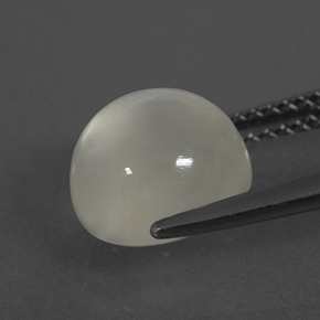 Moonstone Gemstone in 9 mm (calibrated) Size for Sale, Moonstone Stone in Warm White Color