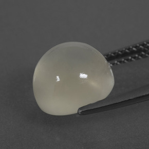 Moonstone Gemstone in 9 mm (calibrated) Size for Sale, Moonstone Stone in Warm White Color