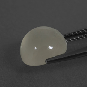 Moonstone Gemstone in 9 mm (calibrated) Size for Sale, Moonstone Stone in Warm White Color
