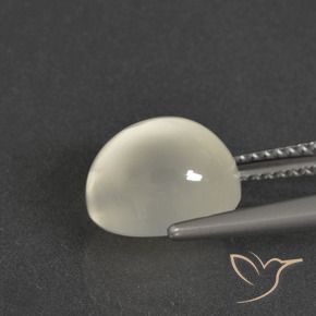 Moonstone Gemstone in 10 x 8 mm (calibrated) Size for Sale, Moonstone Stone in Warm White Color