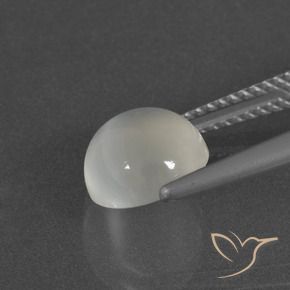 Moonstone Gemstone in 8.5 mm (calibrated) Size for Sale, Moonstone Stone in Warm White Color