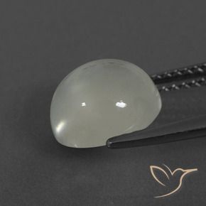 Moonstone Gemstone in 9 mm (calibrated) Size for Sale, Moonstone Stone in Warm White Color