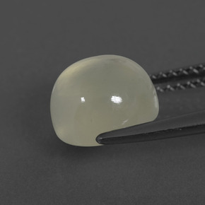 Moonstone Gemstone in 9 mm (calibrated) Size for Sale, Moonstone Stone in Warm White Color