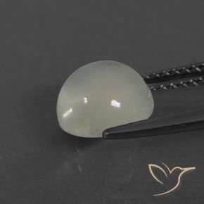 Moonstone Gemstone in 8 mm (calibrated) Size for Sale, Moonstone Stone in Warm White Color