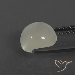 Moonstone Gemstone in 8 mm (calibrated) Size for Sale, Moonstone Stone in Warm White Color